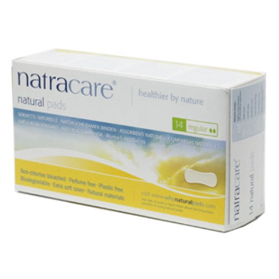 Natural Ultra Super Plus Period Pads without wings - Natracare